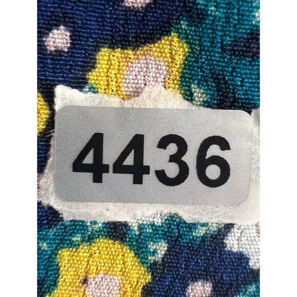 LOFT Women's Multicolor Floral Romper Faux Wrap Viscose Size XS - Picture 12 of 12